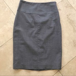 Banana Republic grey pencil skirt, size 0